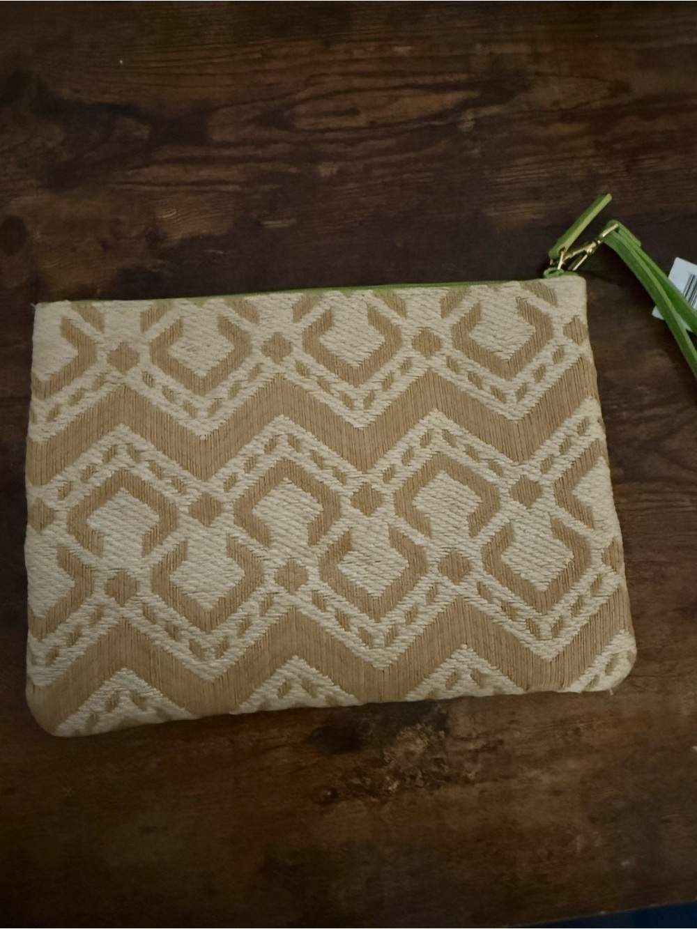 Vera Bradley Embroidered Floral Woven Wristlet Clutch - Picture 5 of 5